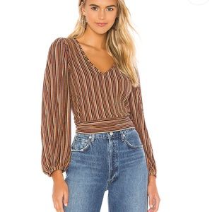Autumn Nights Top in Brown